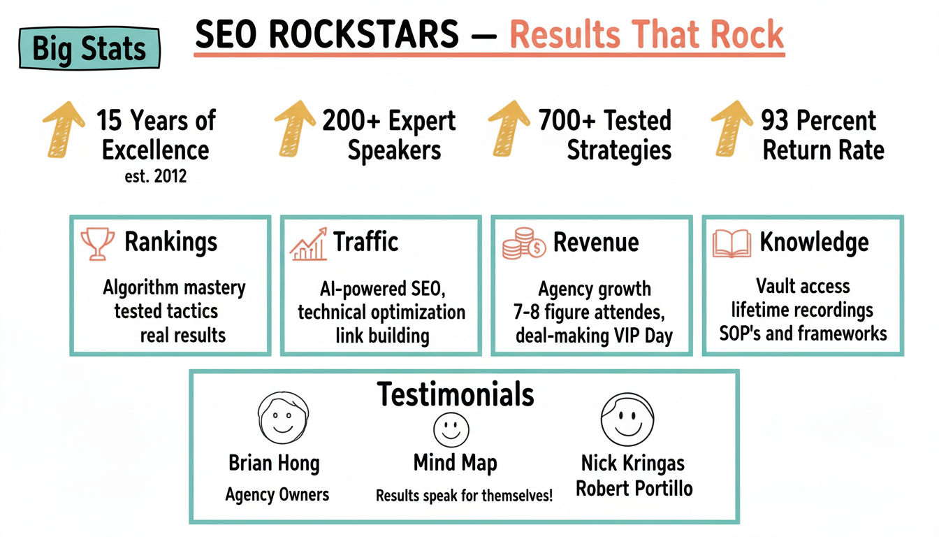 SEO Rockstars Results and Outcomes